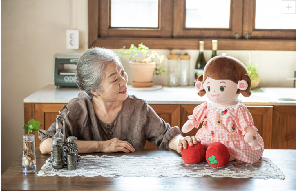 "Hyodol" , AI powered Robot to take care of seniors at home. 