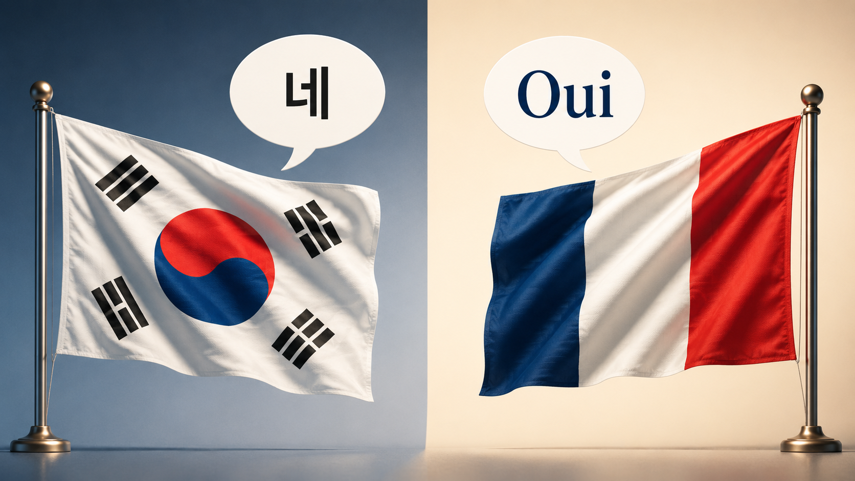 Korean vs French Work Culture: Why “Yes” Means No in Both — Just Not at the Same Time